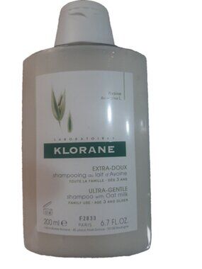 Klorane Ultra-Gentle Shampoo with Oat Milk 6.7oz/200ml
